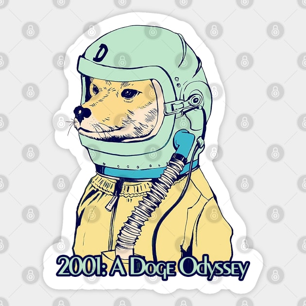 2001 A Space Odyssey Journey Sticker by shieldjohan